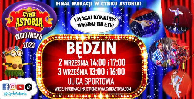 cyrk astoria bedzin