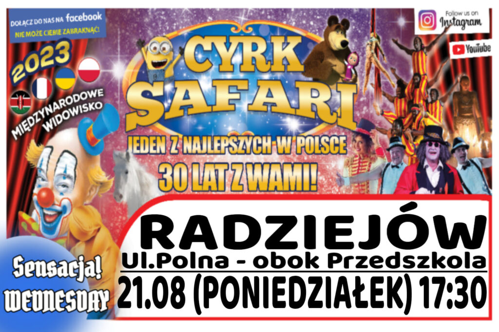 Cyrk Safari Radziejów