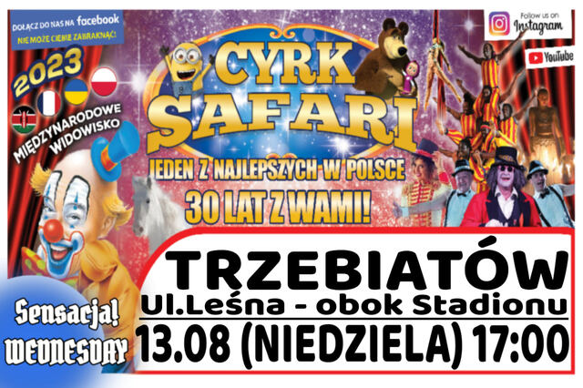 Cyrk Safari Trzebiatów