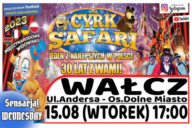 Cyrk Safari Wałcz