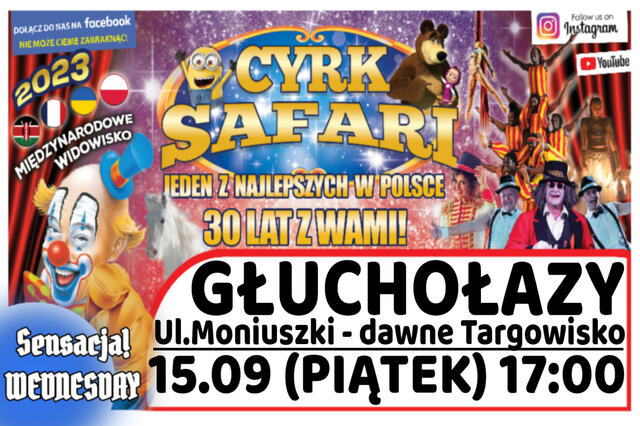 Cyrk Safari Głuchołazy