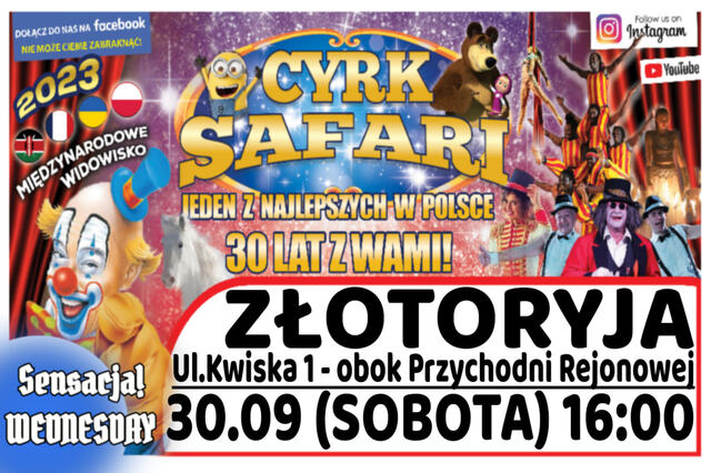 Cyrk Safari Złotoryja