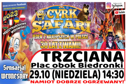 Cyrk Safari Trzciana