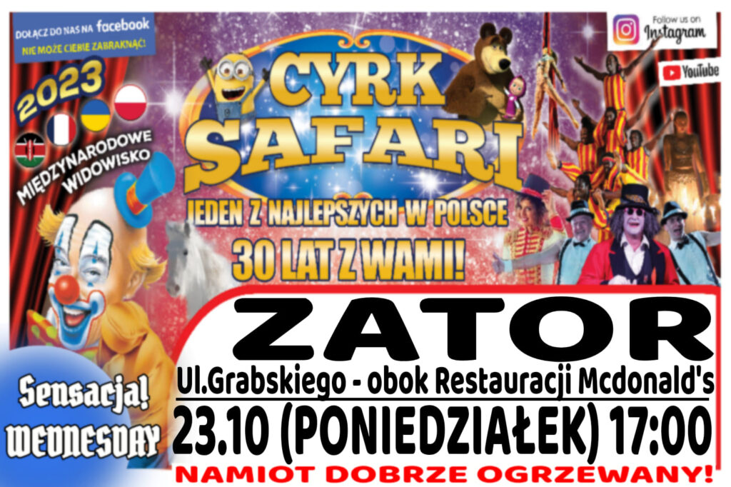 Cyrk Safari Zator