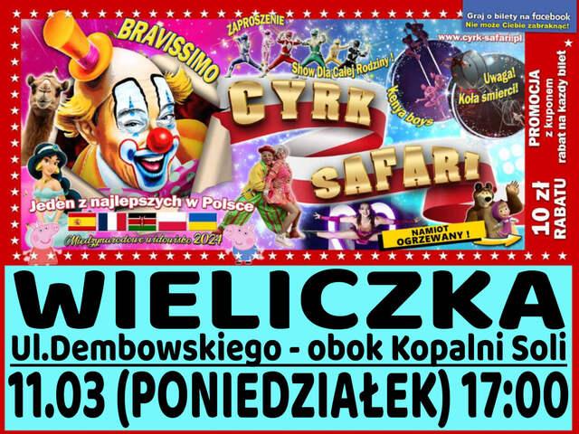 Cyrk Safari Wieliczka