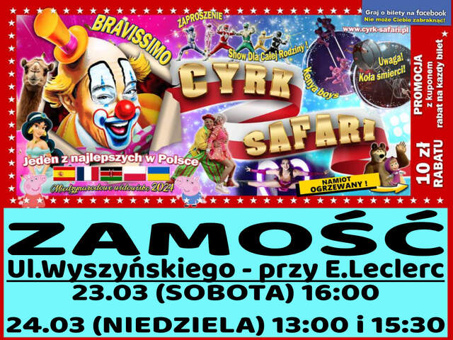 Cyrk Safari Zamość