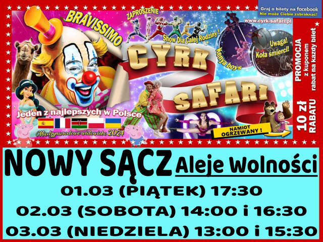 Cyrk Safari Nowy Sącz