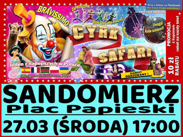 Cyrk Safari Sandomierz