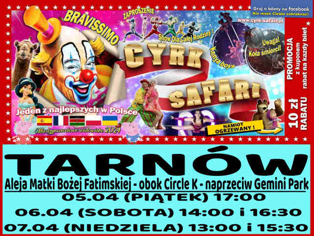 Cyrk Safari Tarnów