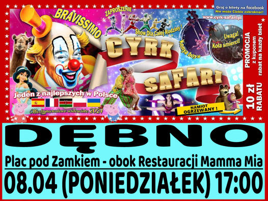 Cyrk Safari Dębno