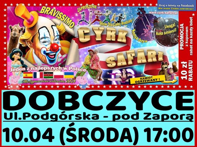 Cyrk Safari Dobczyce