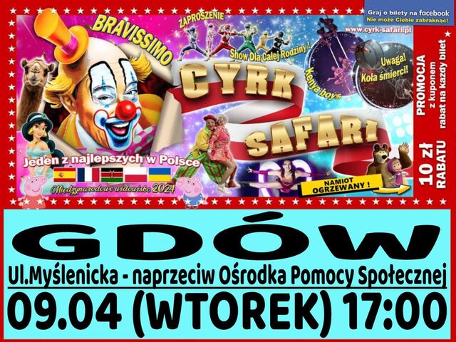 Cyrk Safari Gdów