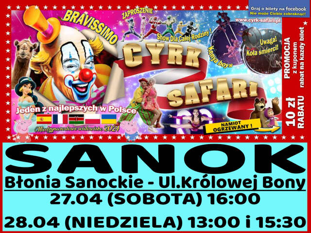 Cyrk Safari Sanok