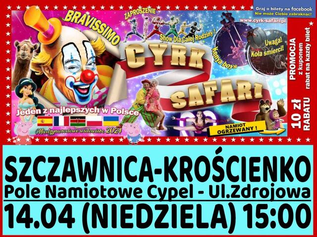 Szczawnica - Krościenko - Cyrk Safari