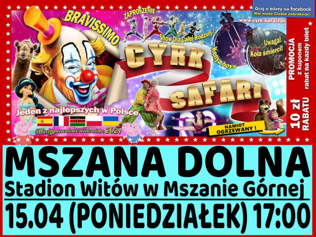 Cyrk Safari Mszana Dolna