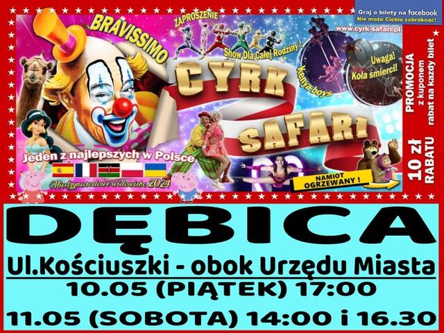 Cyrk Safari - Dębica