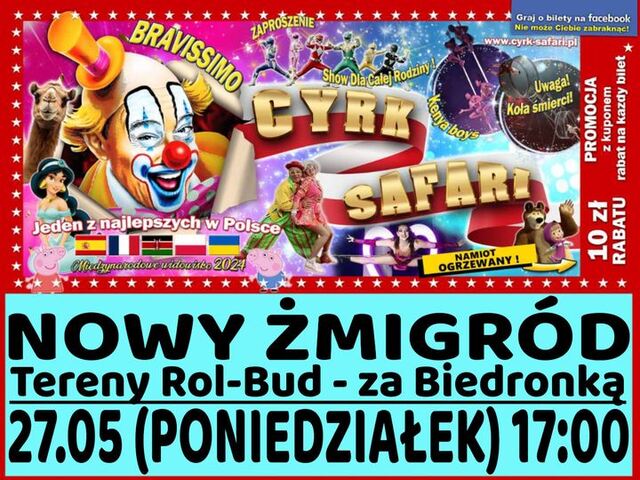 Cyrk Safari Nowy Żmigród