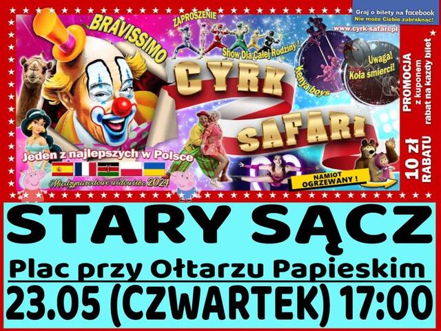 Cyrk Safari Stary Sącz