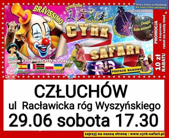 Cyrk Safari Człuchów