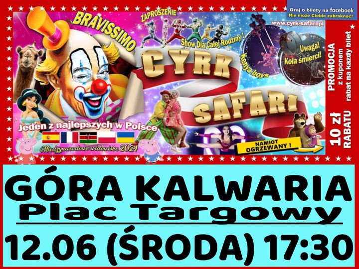 Cyrk Safari Góra Kalwaria