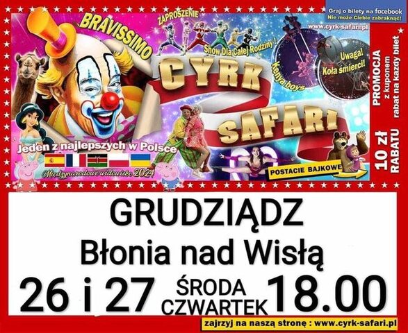 Cyrk Safari Grudziądz