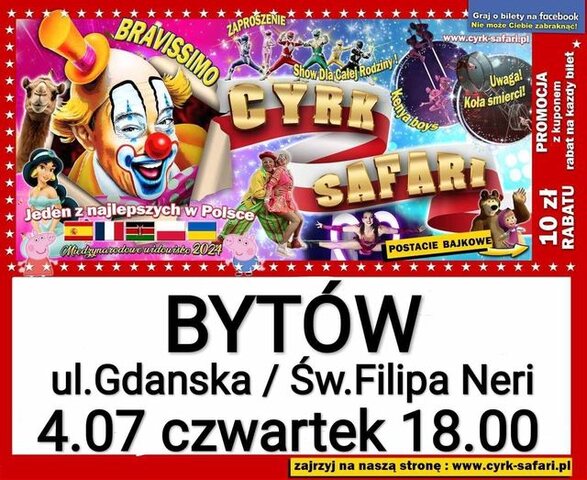 Cyrk Safari Bytów