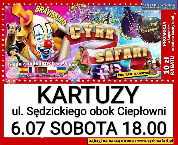 Cyrk Safari Kartuzy