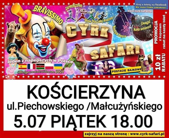 Cyrk Safari Kościerzyna